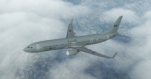 Royal Canadian Air Force / RCAF PMDG B737-900ER Scimitar winglets