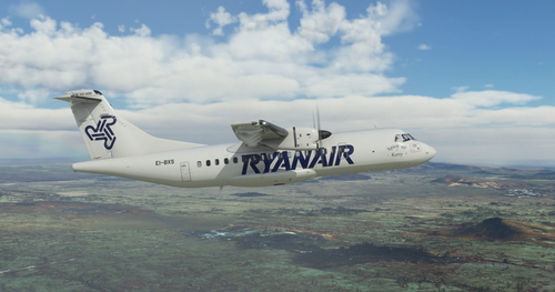 Ryanair "1990s livery" "Spirit of Kerry" Hans Hartmann ATR 42-600