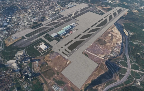Sabiha Gökçen - LTJF - Istanbul - Turkey (with the new runway)