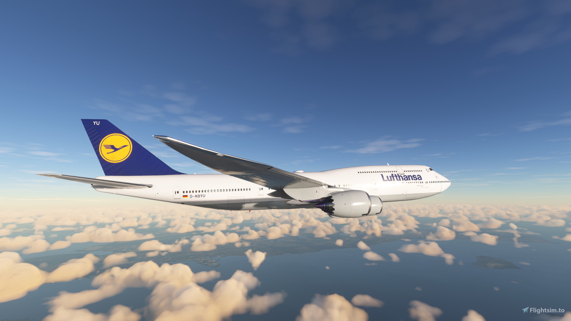 Salty Simulations | Boeing 747-8i | Lufthansa | D-ABYU - Image 1
