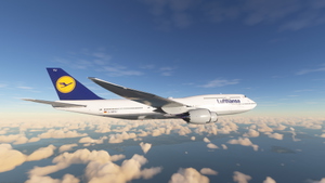 Salty Simulations | Boeing 747-8i | Lufthansa | D-ABYU thumbnail 1