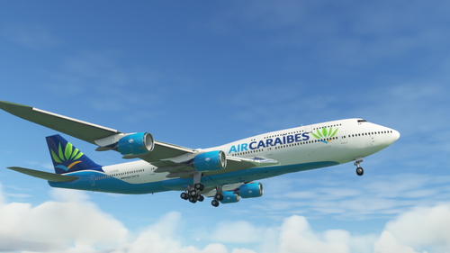 [DISCONTINUED] - Salty Boeing 747-8 Air Caraibes