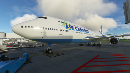 [DISCONTINUED] - Salty Boeing 747-8 Air Caraibes Old Livery