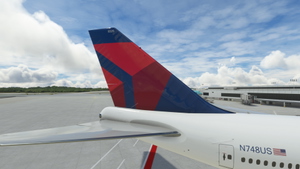 Salty Boeing 747-8 Delta Airlines thumbnail 5