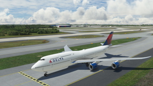 Salty Boeing 747-8 Delta Airlines thumbnail 9