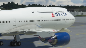 Salty Boeing 747-8 Delta Airlines thumbnail 12