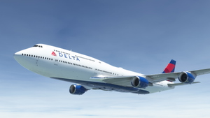 Salty Boeing 747-8 Delta Airlines thumbnail 18