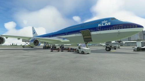 Salty Boeing 747-8 KLM 1970