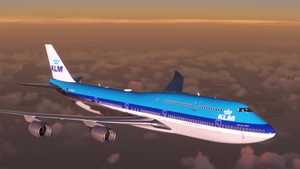 Salty Boeing 747-8 KLM 1970 thumbnail 22
