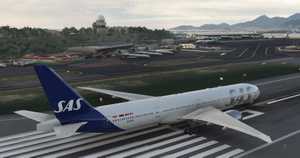 SAS / Scandinavian Airlines CaptainSim 777-300ER thumbnail 6