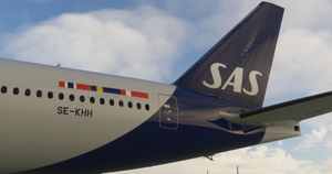 SAS / Scandinavian Airlines CaptainSim 777-300ER thumbnail 5