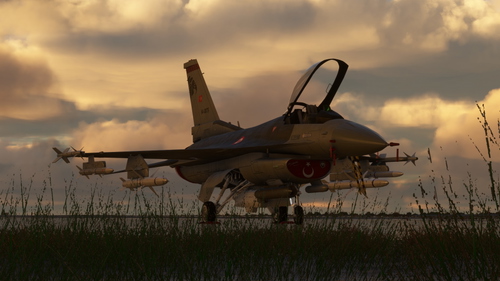 SC Designs F-16C - 151. Filo "TUNÇ" TUAF (8K)