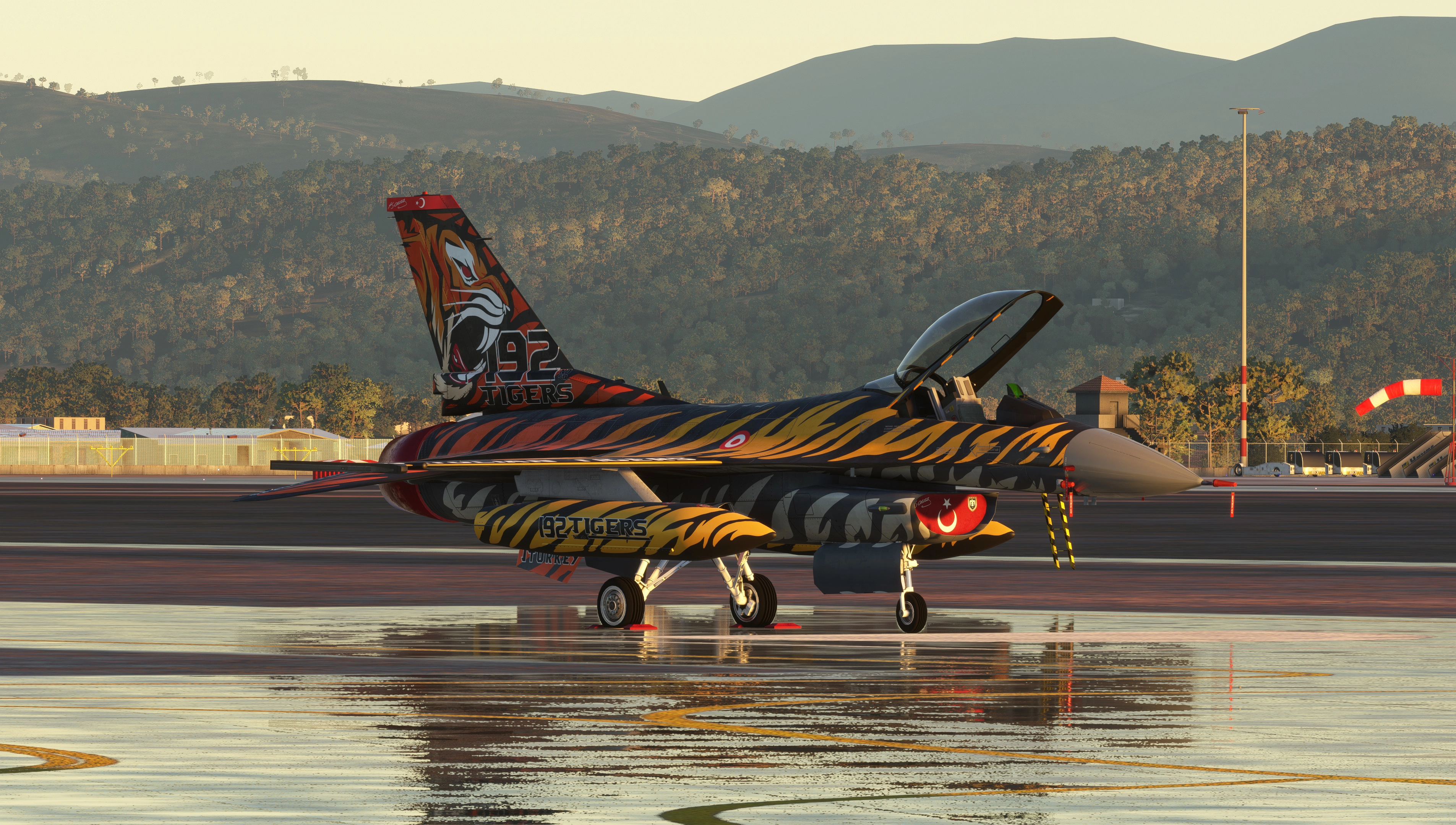 SC Designs F-16C - NATO Tiger Meet TUAF 192. Filo "KAPLAN" (8K) - Image 1