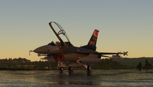 SC Designs F-16D - 191. Filo "KOBRA" TUAF (8K)