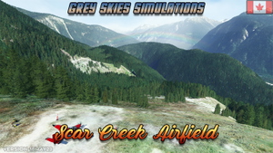 Scar Creek Airfield, British Columbia BC, Canada (CBA7) + Plummer Hut thumbnail 13