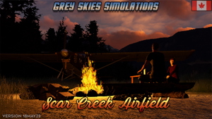 Scar Creek Airfield, British Columbia BC, Canada (CBA7) + Plummer Hut thumbnail 14