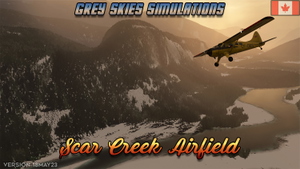 Scar Creek Airfield, British Columbia BC, Canada (CBA7) + Plummer Hut thumbnail 15