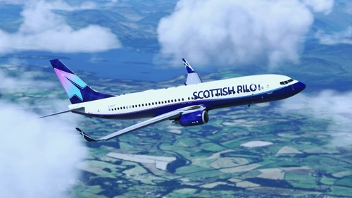 Scottish_Pilot White 4K package - PMDG 737-800 + BBJ2