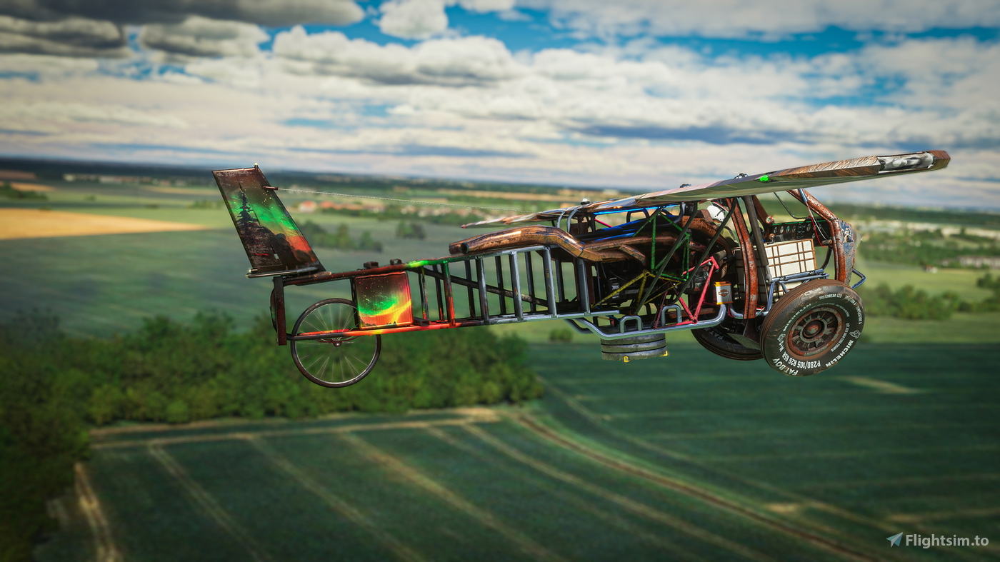 Scrapyard Monster BurstixTV for Microsoft Flight Simulator MSFS