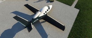 SF50 Vision Jet G2 Xi fictional livery I-SVTS & Custom reg. thumbnail 16