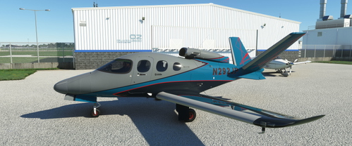 SF50 Vision Jet G2 N292JP & Custom reg.