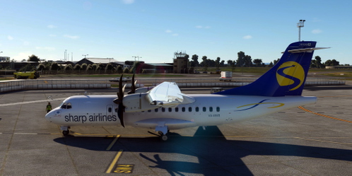 Sharp Airlines Repaint Package