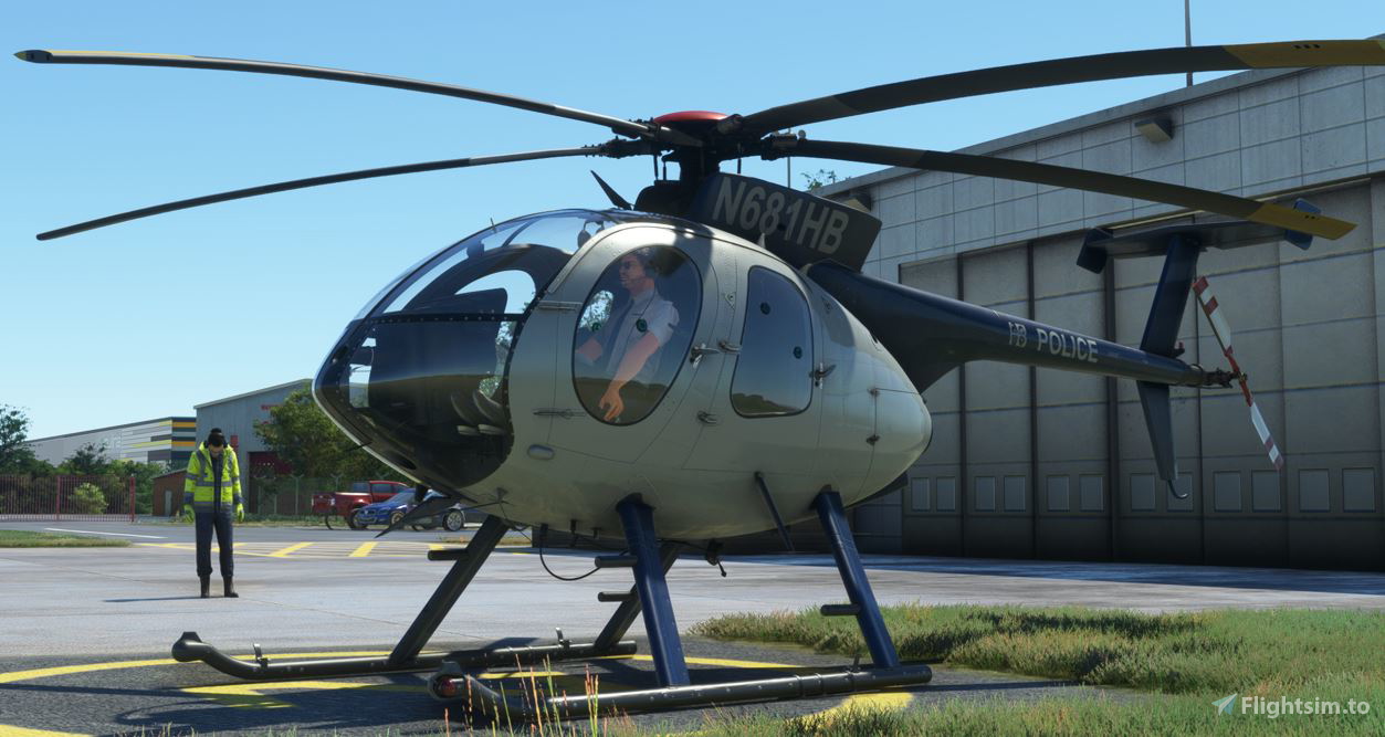 Shrike MD530 - Huntington Beach PD for Microsoft Flight Simulator | MSFS