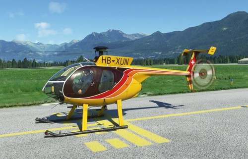 Shrike Simulations 530F HB-XUN
