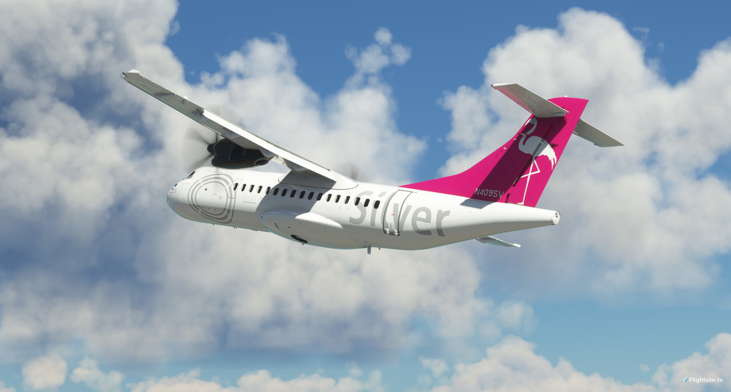 Silver Airways (N409SV) - Asobo ATR 42-600 - Image 1