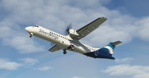 SilverWings Hans Hartmann ATR 72-600