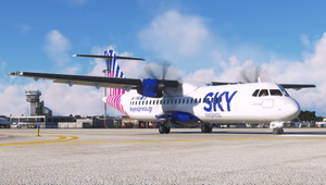 Sky Express fleet - Asobo ATR 72-600 thumbnail 3