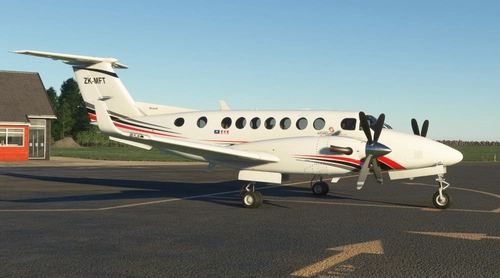 Skyline Aviation ZK-MFT (New Zealand) | Asobo Beechcraft King Air B350i [4K]