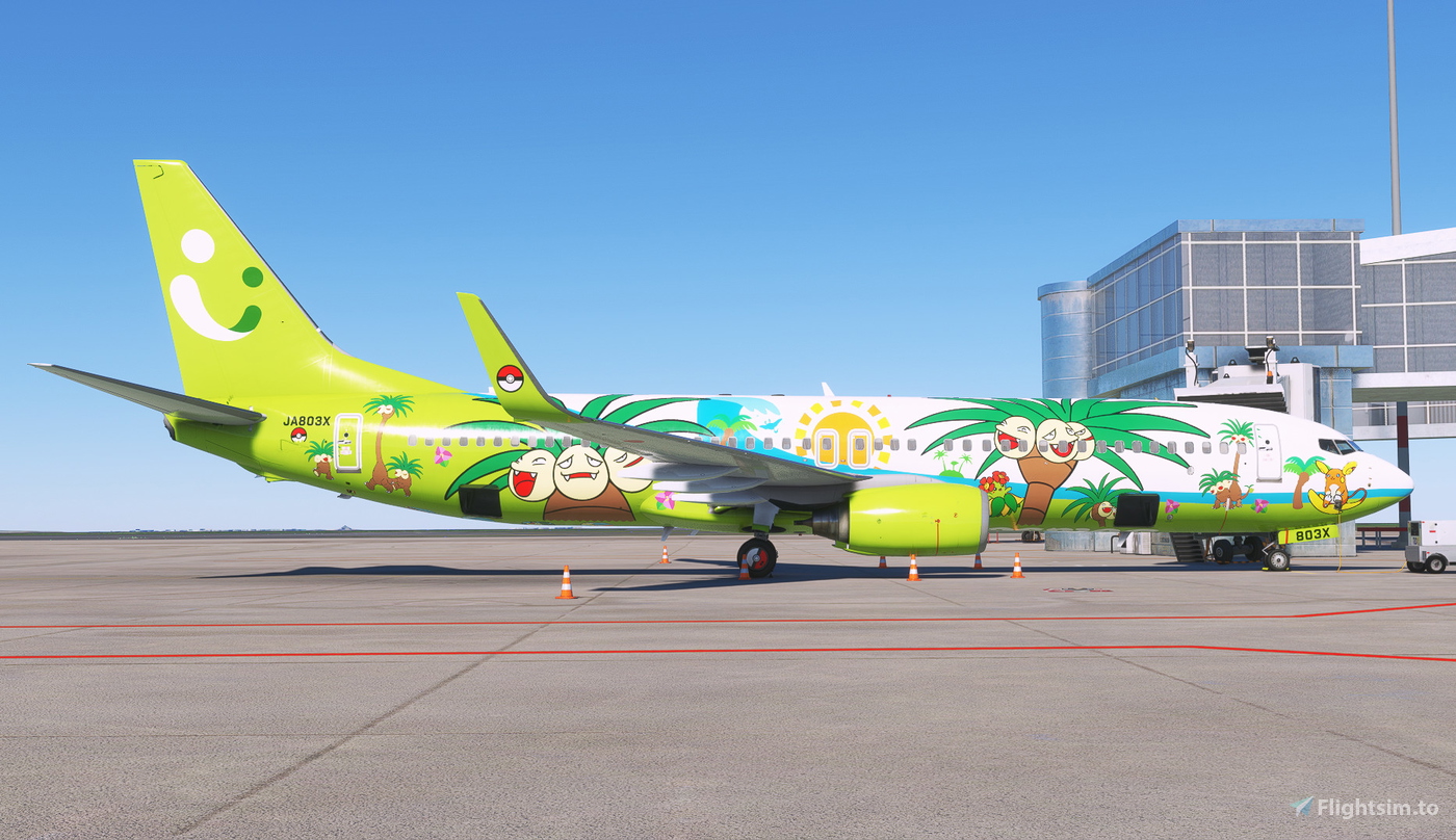 Solaseed Air (Nassi Jet) JA803X - PMDG 737-800 für Microsoft 