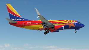 Southwest Airlines "Arizona One" w/Cabin PMDG 737-7H4 thumbnail 7
