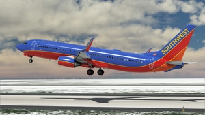 Southwest Airlines "Canyon Blue" [Pack] w/Cabin PMDG 737-800 thumbnail 4