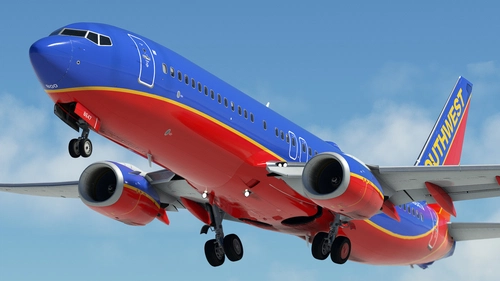 Southwest Airlines "Canyon Blue" [Pack] w/Cabin PMDG 737-800