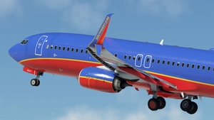 Southwest Airlines "Canyon Blue" [Pack] w/Cabin PMDG 737-800 thumbnail 2