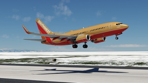 Southwest Airlines "Classic One" w/Cabin PMDG 737-7H4 thumbnail 4