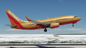 Southwest Airlines "Classic One" w/Cabin PMDG 737-7H4 thumbnail 7