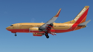 Southwest Airlines "Classic One" w/Cabin PMDG 737-7H4 thumbnail 2