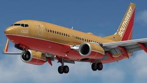 Southwest Airlines "Classic One" w/Cabin PMDG 737-7H4 thumbnail 6