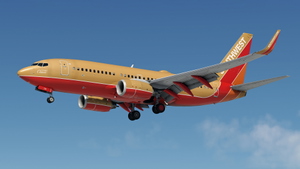 Southwest Airlines "Classic One" w/Cabin PMDG 737-7H4 thumbnail 8