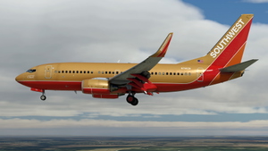 Southwest Airlines "Classic One" w/Cabin PMDG 737-7H4 thumbnail 5