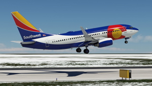 Southwest Airlines "Colorado One" w/Cabin PMDG 737-7H4 thumbnail 9