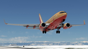 Southwest Airlines "Desert Gold" [Pack] w/Cabin PMDG 737-7H4 thumbnail 3