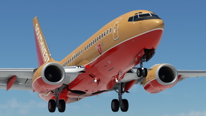 Southwest Airlines "Desert Gold" [Pack] w/Cabin PMDG 737-7H4 thumbnail 9