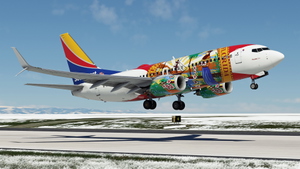 Southwest Airlines "Florida One" w/Cabin PMDG 737-7H4 thumbnail 11