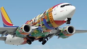 Southwest Airlines "Florida One" w/Cabin PMDG 737-7H4 thumbnail 6