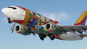 Southwest Airlines "Florida One" w/Cabin PMDG 737-7H4 thumbnail 9
