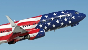 Southwest Airlines "Freedom One" w/Cabin PMDG 737-8H4 thumbnail 4